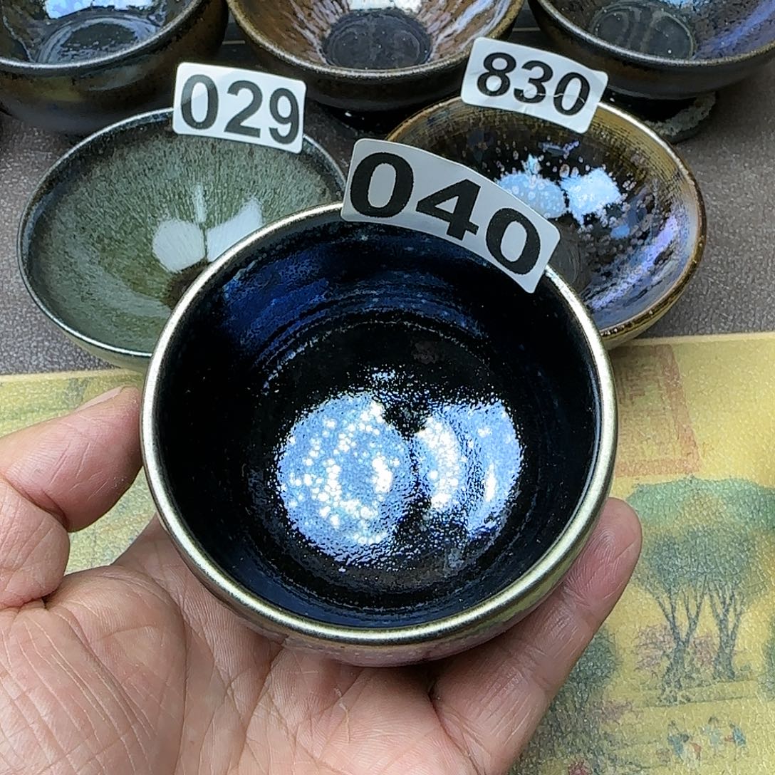 茶盏建盏杯主人杯龙窑柴烧