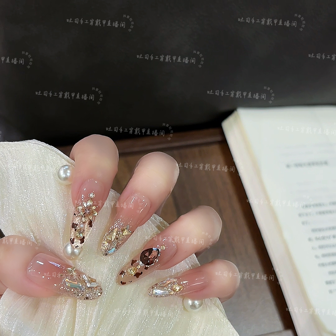 【鎏金狂想曲】穿戴甲纯手工美甲TSS