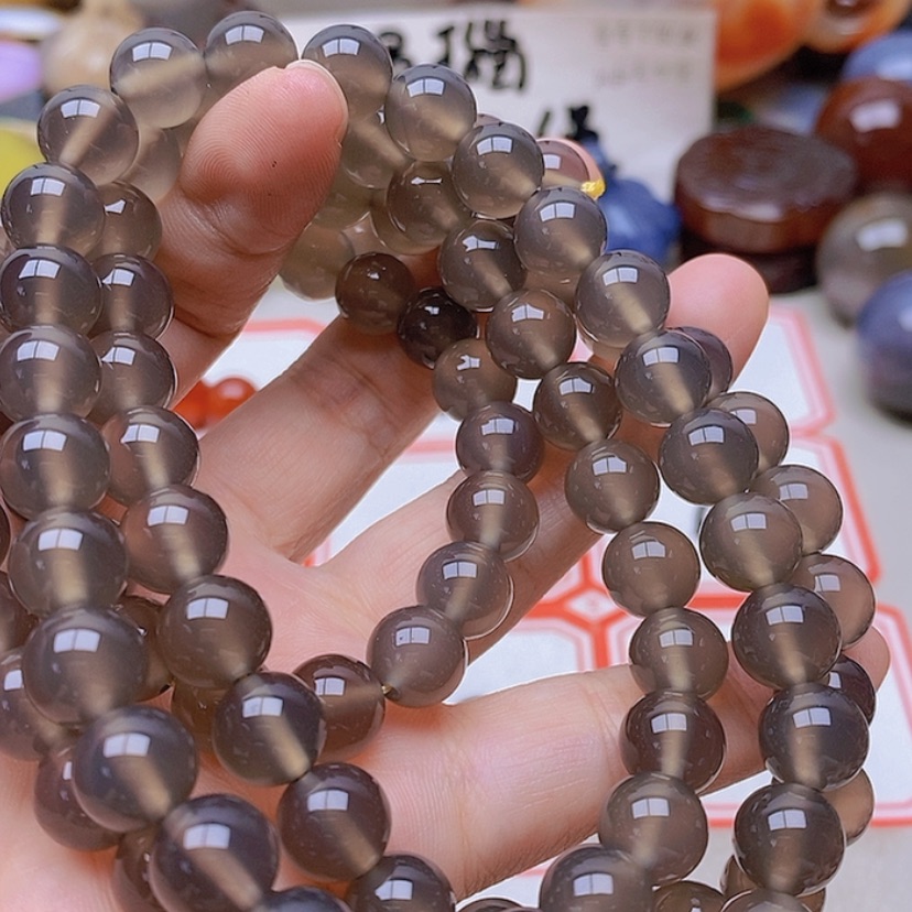 【闪购商品】未镶嵌玛瑙/玉髓珠宝半成品琦*