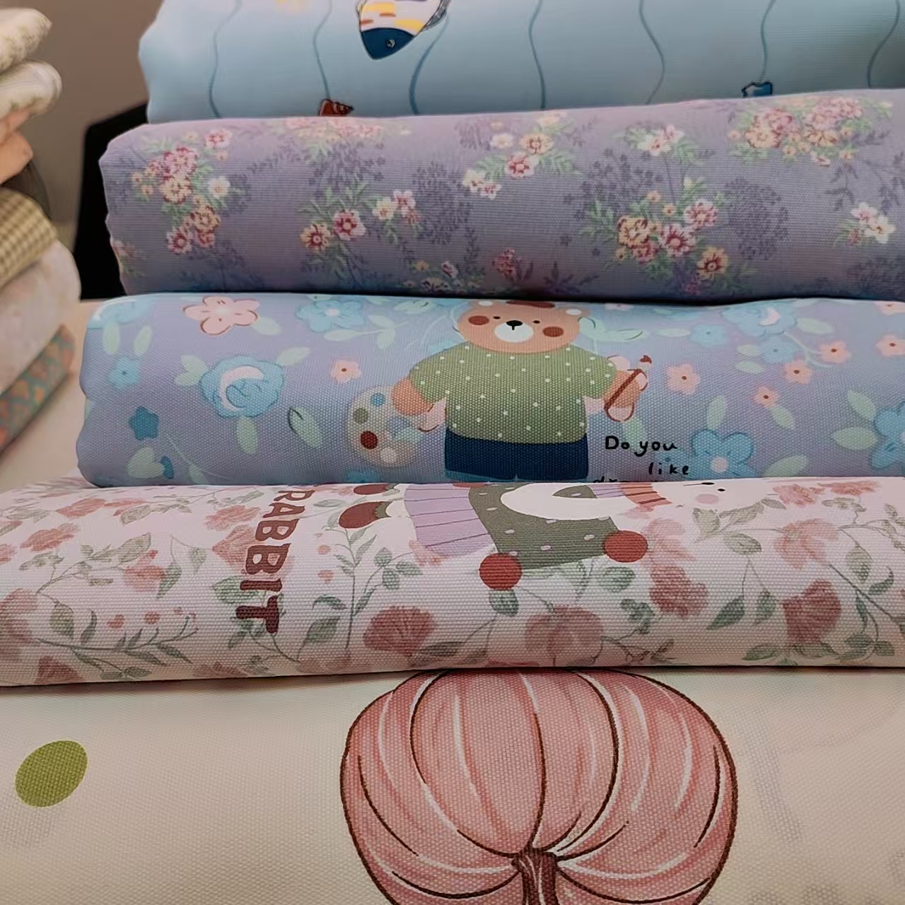 花萝老粗布床单夏季吸汗透气可定制炕单凉感