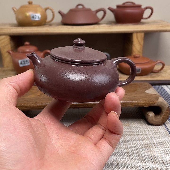 茶壶紫砂原矿手工紫砂壶