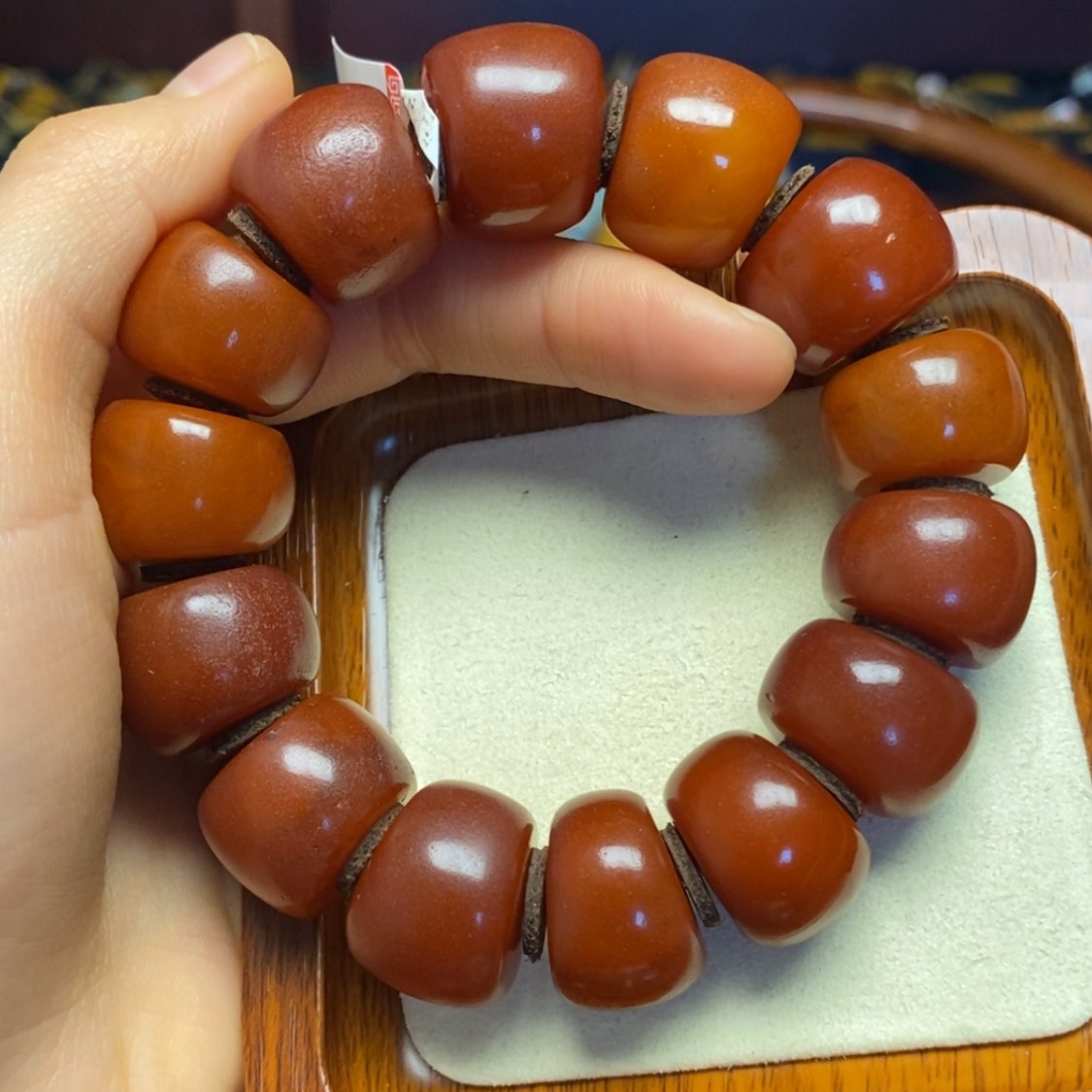 【闪购商品】蜜蜡手链未镶嵌手串