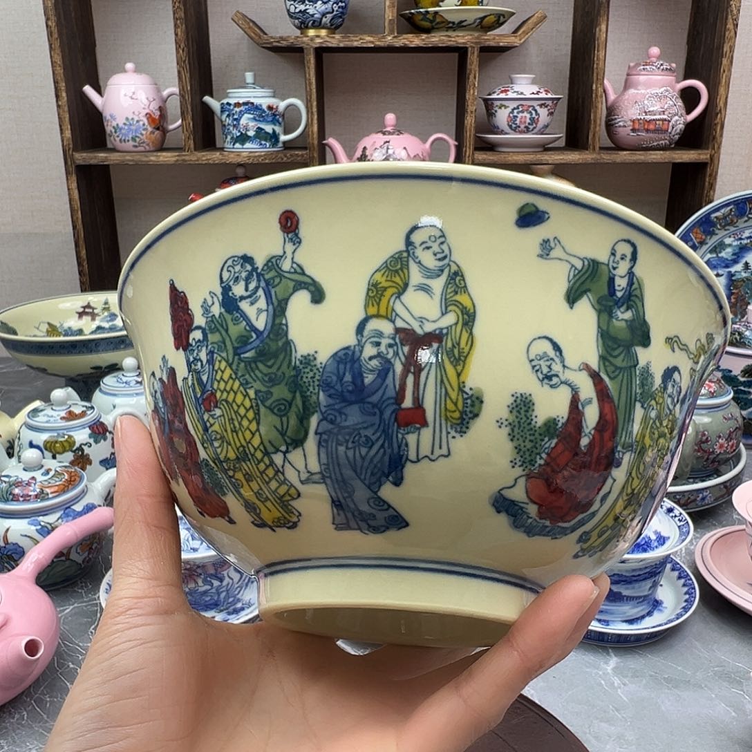 陶摆件景德镇陶瓷567老厂瓷79