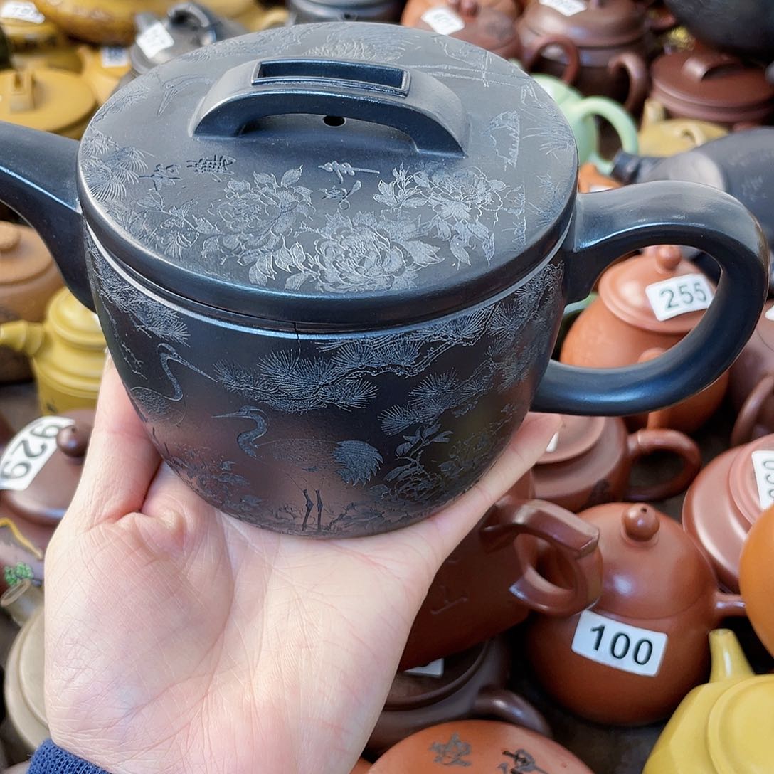 紫砂茶壶紫砂微瑕