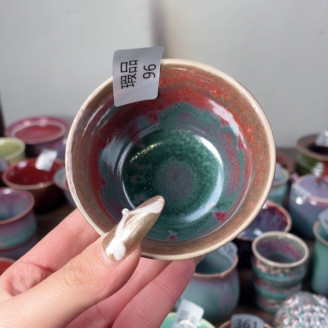 摆件钧瓷窑变精品摆件