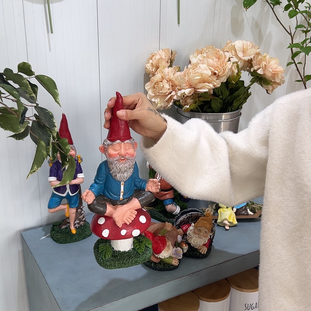 花园摆件红红火火