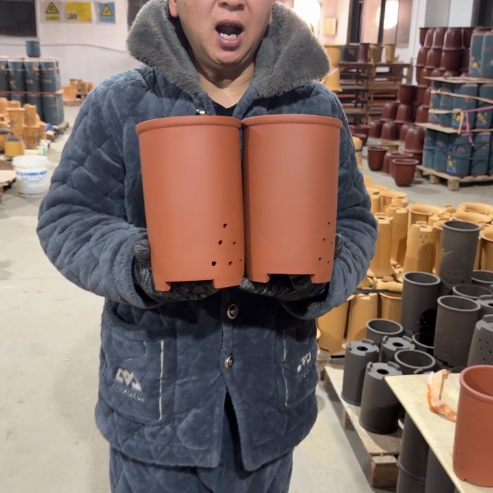 紫砂花盆破损补发