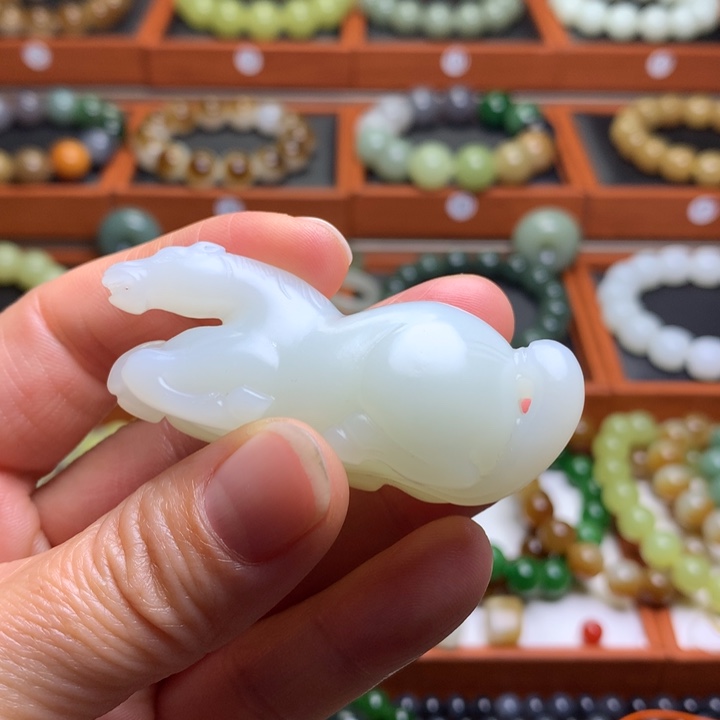 和田玉挂件未镶嵌舅*