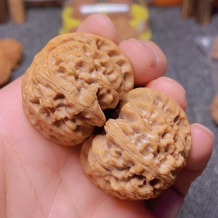 文玩核桃把件文玩核桃麻核桃成品对
