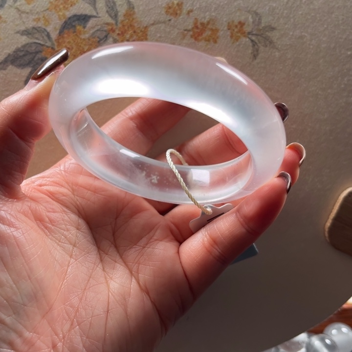 石英质玉未镶嵌手镯53-54