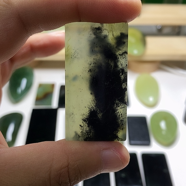 未镶嵌岫玉挂件岫玉 