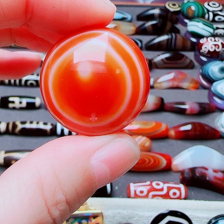 玛瑙/玉髓合金珠宝半成品