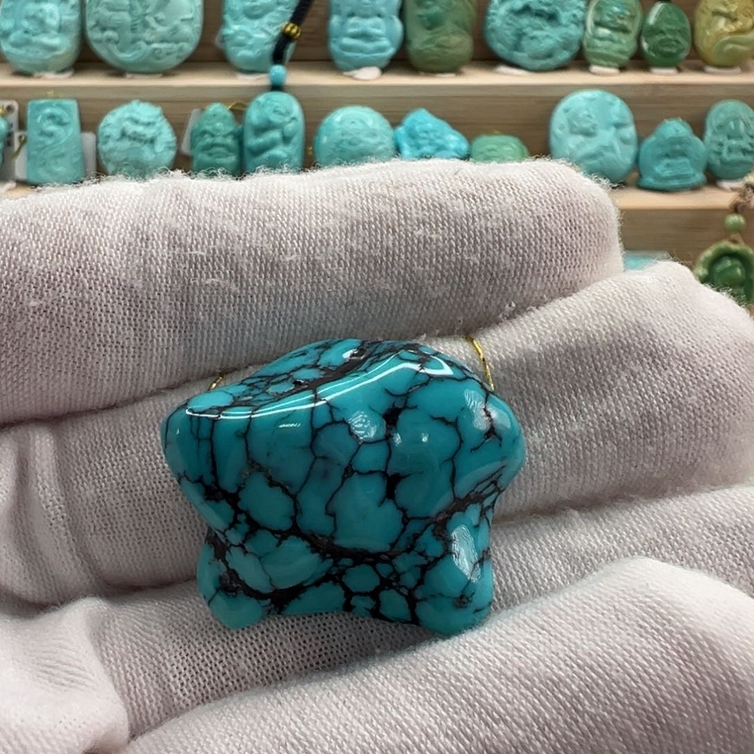 未镶嵌绿松石随形 24.4mm