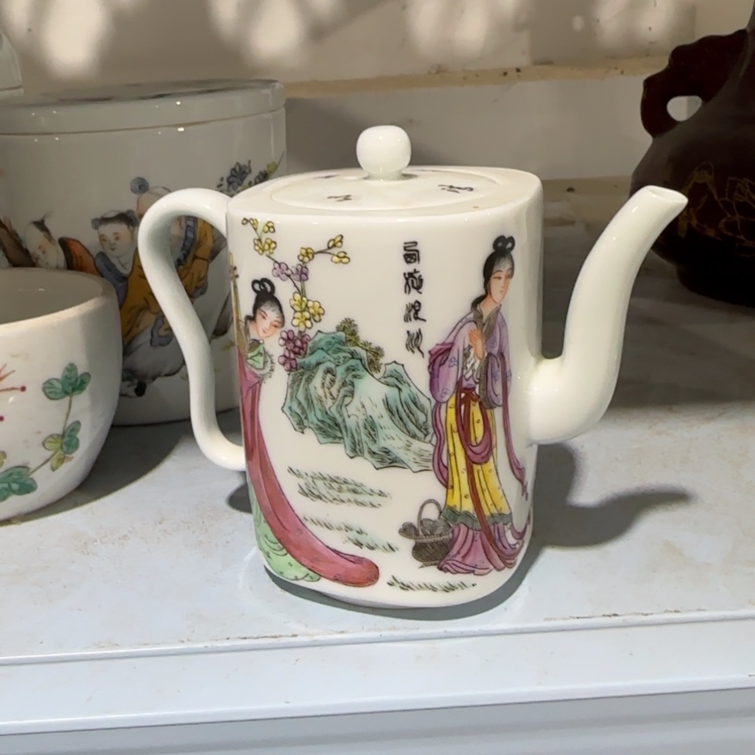 手绘瓷器全部处理