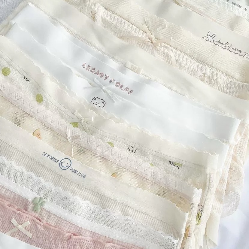 新人体验福利三件超值女士短裤盲盒福袋内裤女夏季薄款三角裤随机