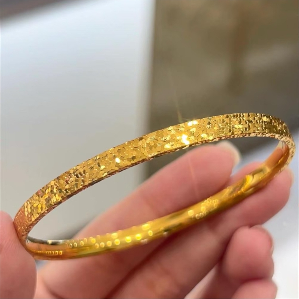 【矿金手作】 爆闪三面碎冰冰 4N精美轻奢