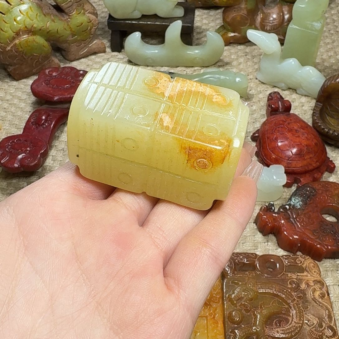 白玉菩提吊坠挂件