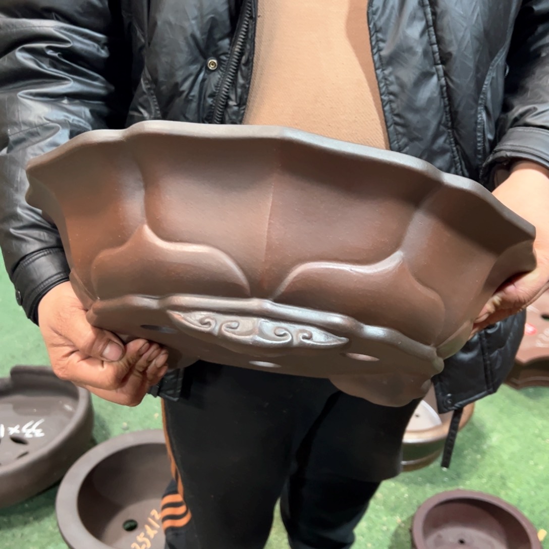 紫砂花盆紫砂花盆