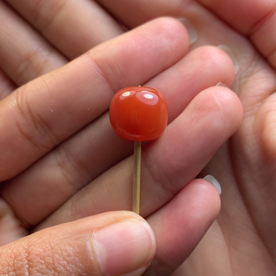 南红玛瑙老型珠未镶嵌