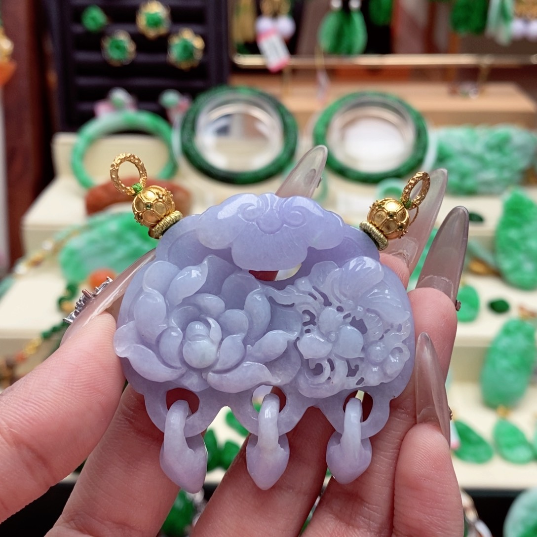 颈饰未镶嵌翡翠翡翠吊坠