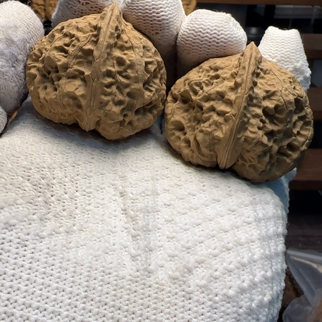 文玩核桃把件战斧 不退换