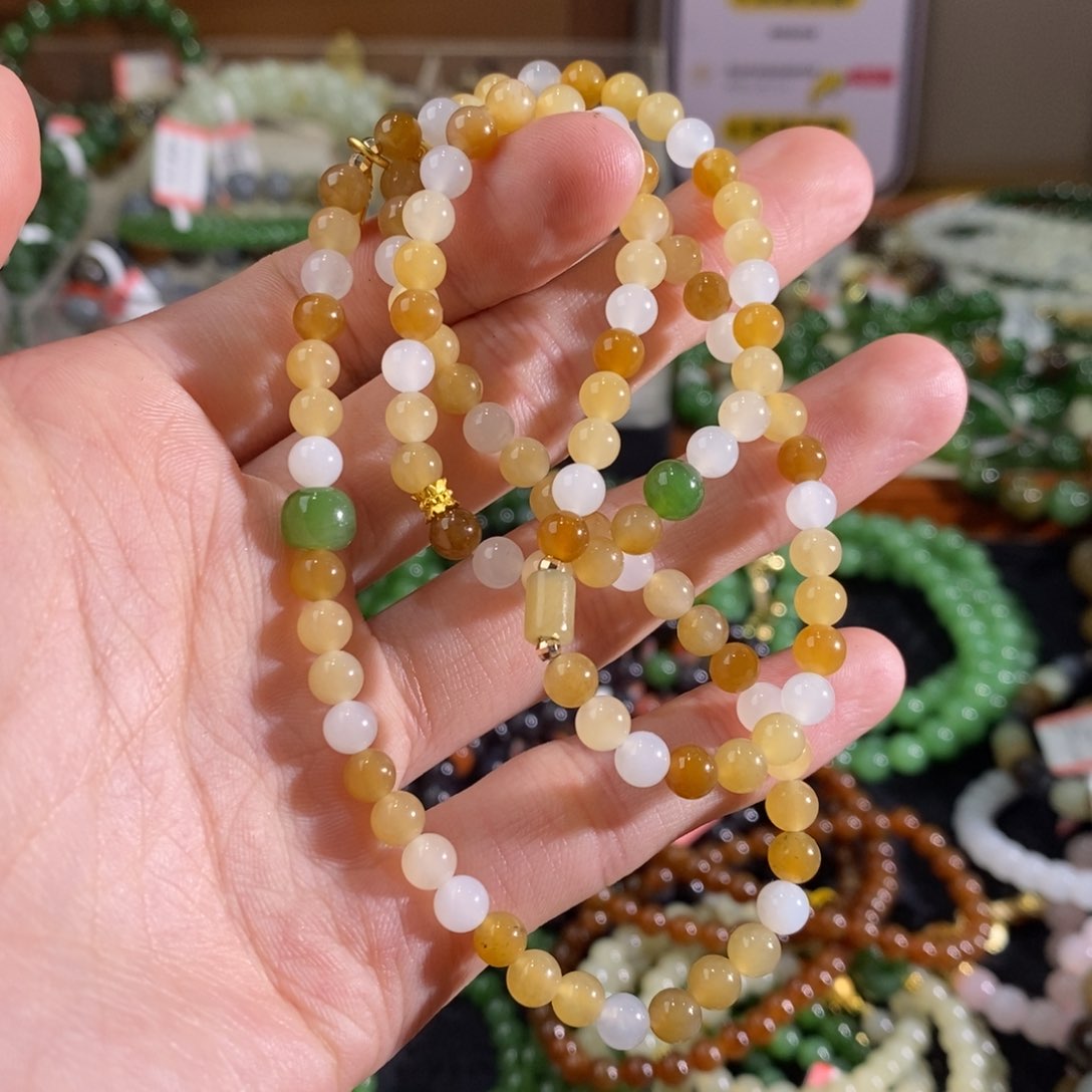 和田玉手链未镶嵌