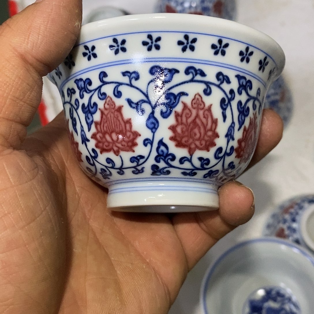 杯景德镇高温还原陶瓷