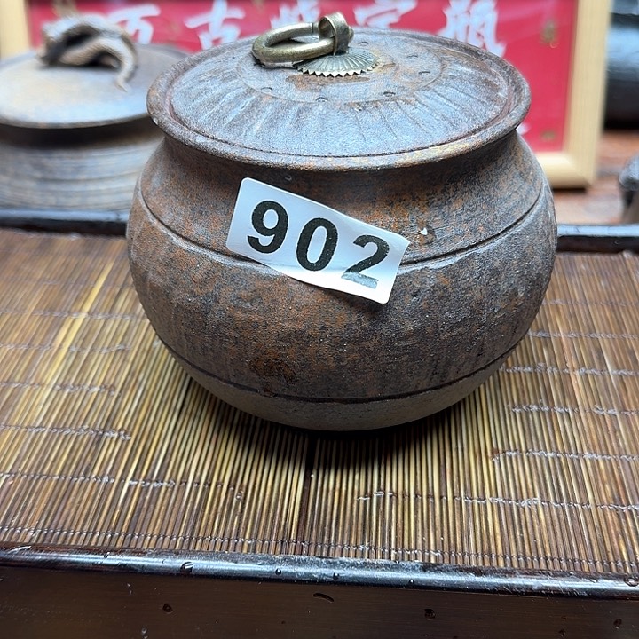 纯手工制作粗陶茶具