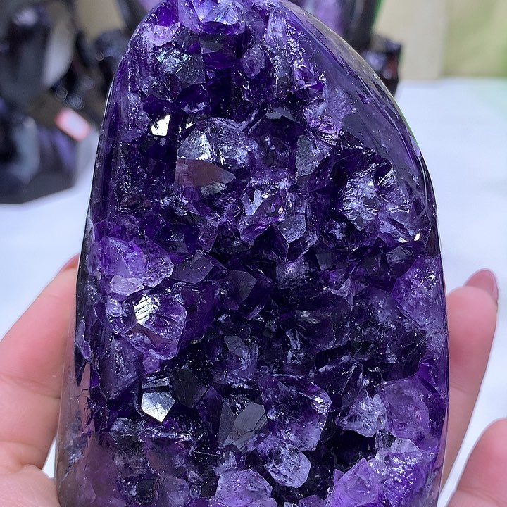 水晶1未镶嵌384紫水晶