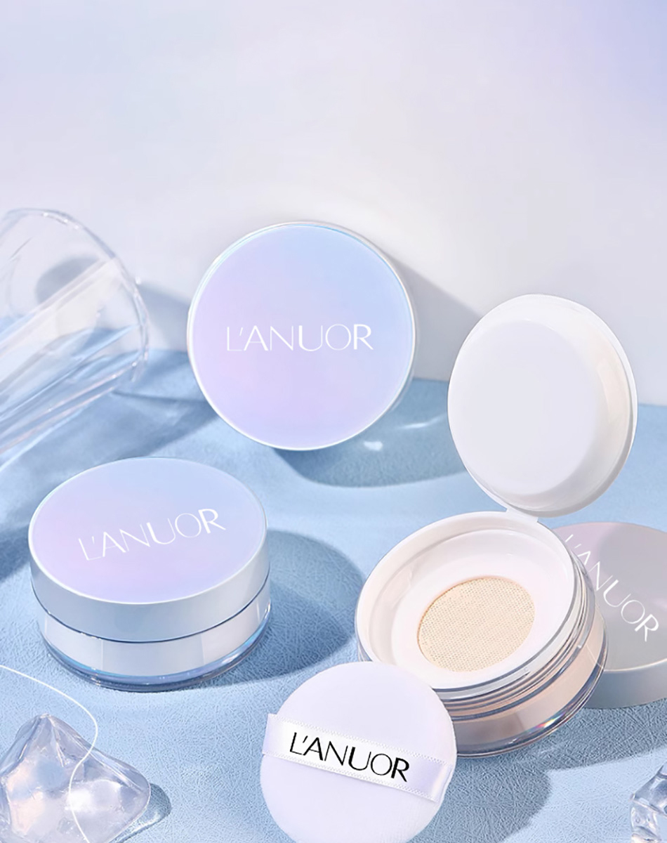  L’ANUOR清透柔娇散粉03柔肤自然色