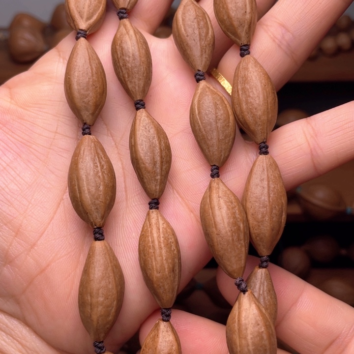 橄榄核手串/手链橄榄核油核柳叶1.2左右脖挂