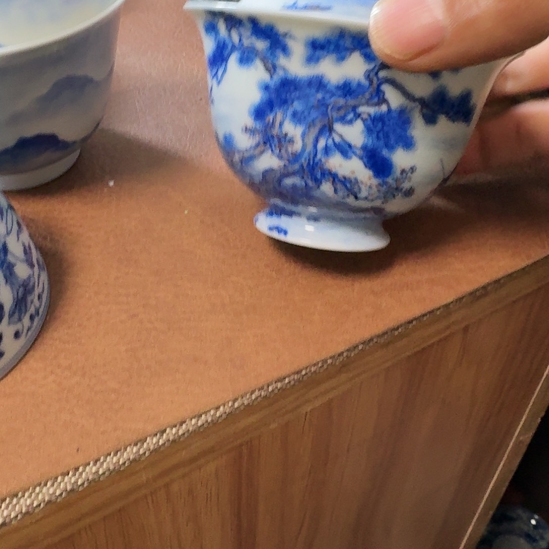 瓷片现代景德镇陶瓷手绘茶具