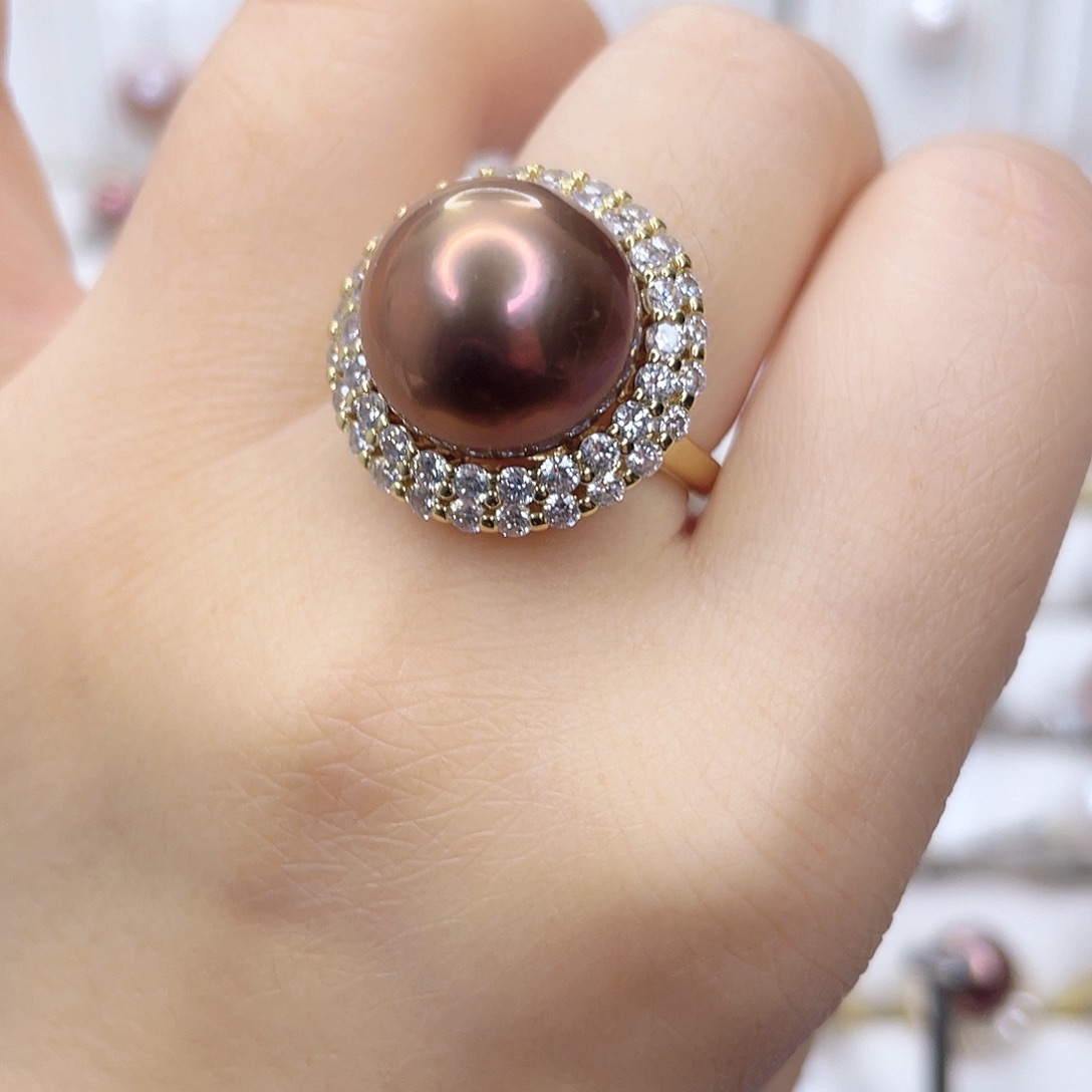 淡水珍珠未镶嵌吊坠(赠链)