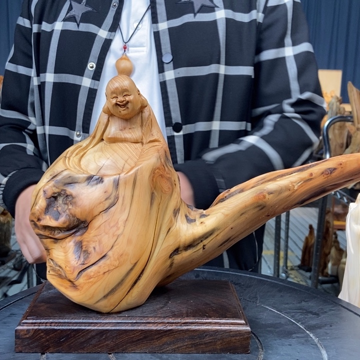 柏木（崖柏）随型摆件