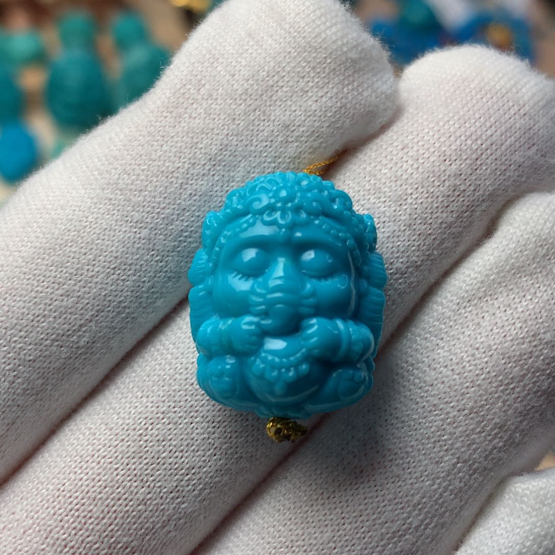 绿松石珠宝奇石未镶嵌