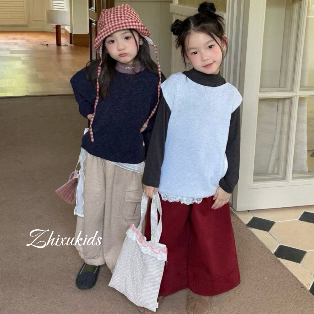 【No退换】韩系小众女童套装(下单备注编号)