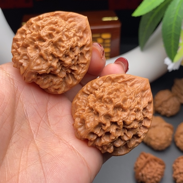 文玩核桃把件官帽