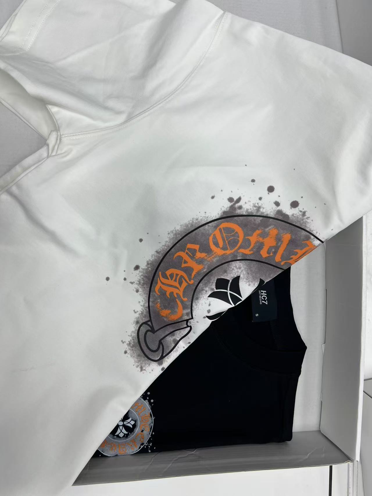 【52号链接-霖零专属】*泼墨克* 重磅潮牌年款宽松半袖男女同款134