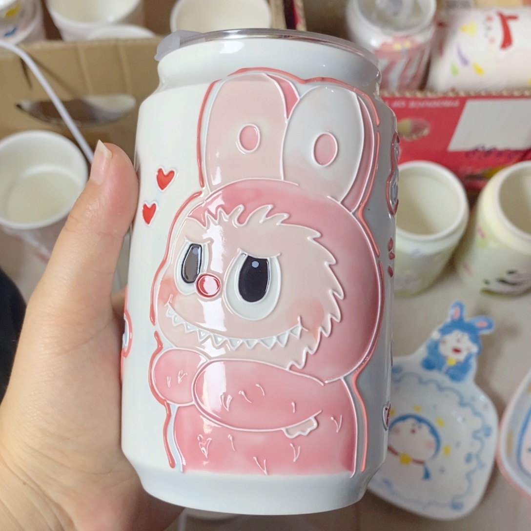 手绘手工制作陶瓷特277瑕疵小***?