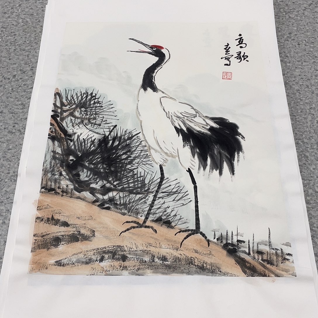 国画1.4平尺国画作品