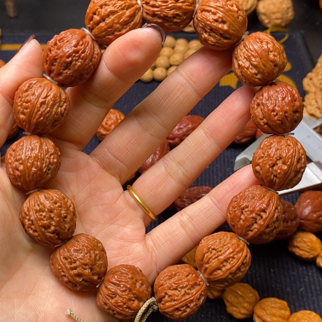 【闪购商品】吊坠文玩核桃荔枝纹手持