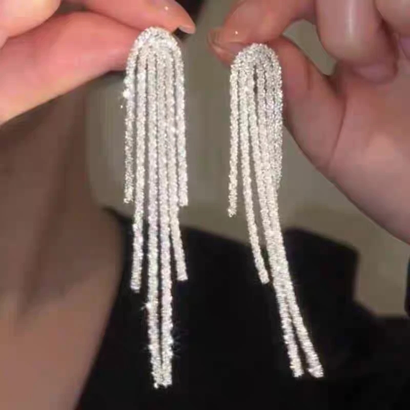 铜合金耳饰 气质轻奢百搭简约优雅精致网红设计师耳环F3184