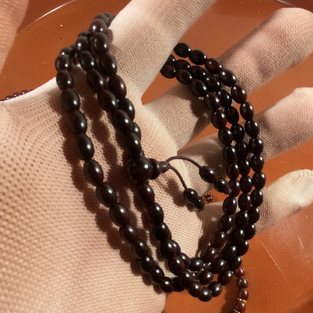 小***强檀香紫檀（小叶紫檀）印度小叶紫檀佛珠