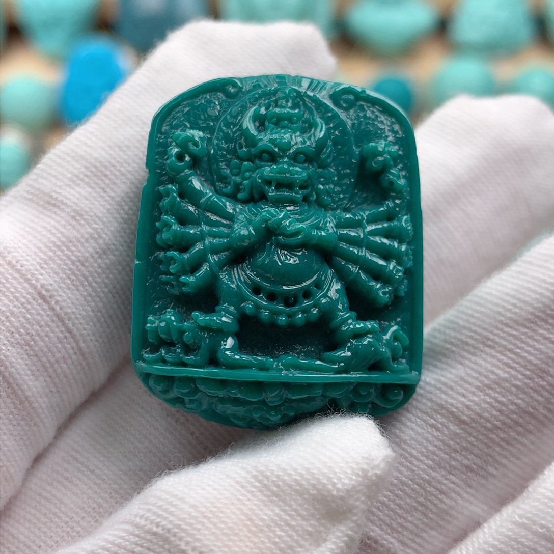 绿松石珠宝奇石未镶嵌