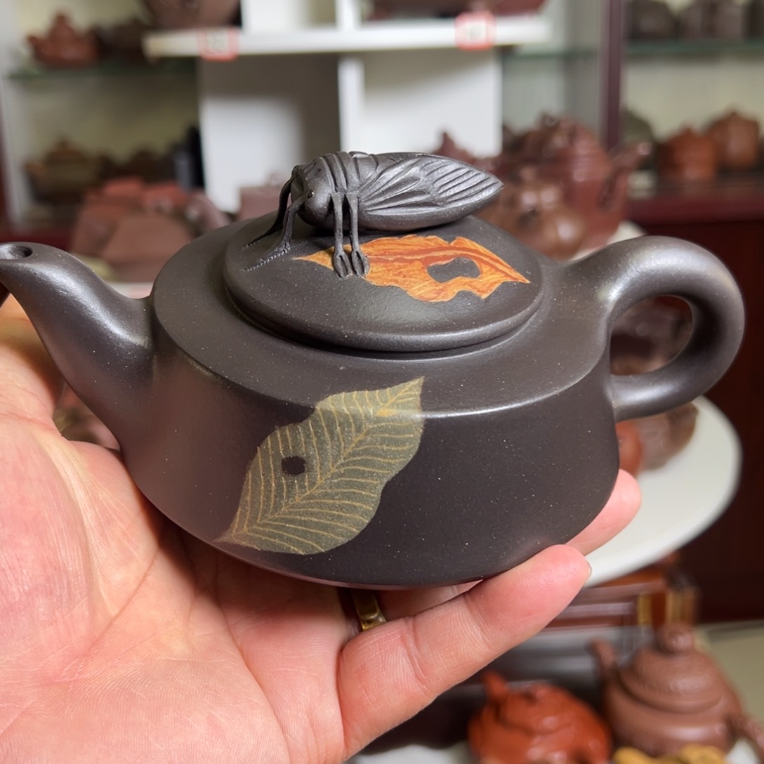 紫砂茶壶原矿知音