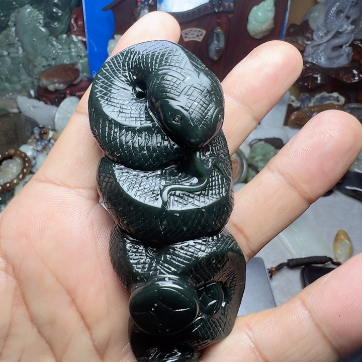 和田玉把件未镶嵌