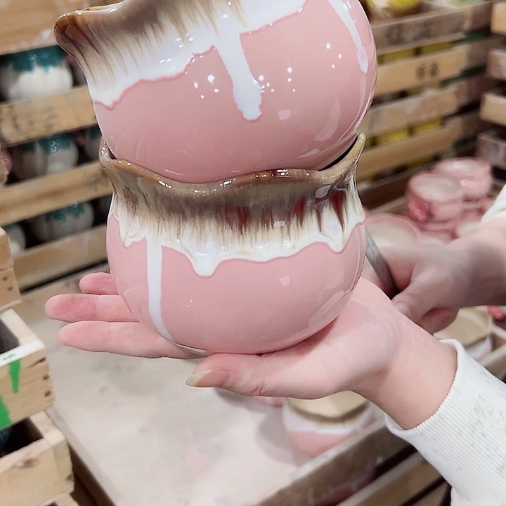 有孔.凑满10元发货多肉陶瓷花盆！