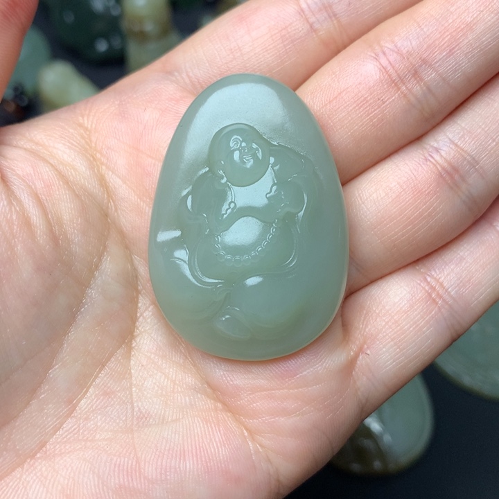 和田玉颈饰未镶嵌用****3