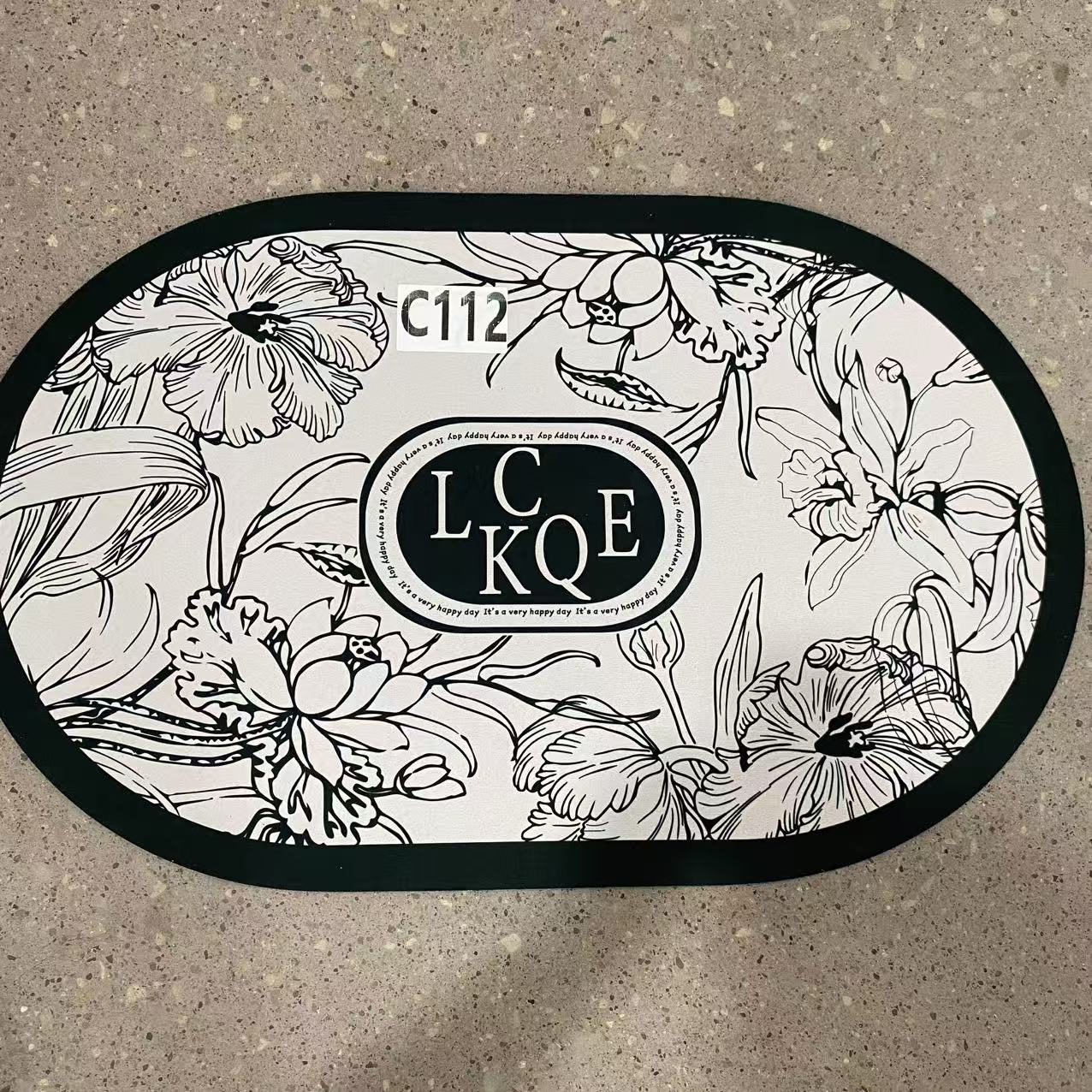 C201-C261【微瑕品】硅藻泥吸水防滑免打理地垫