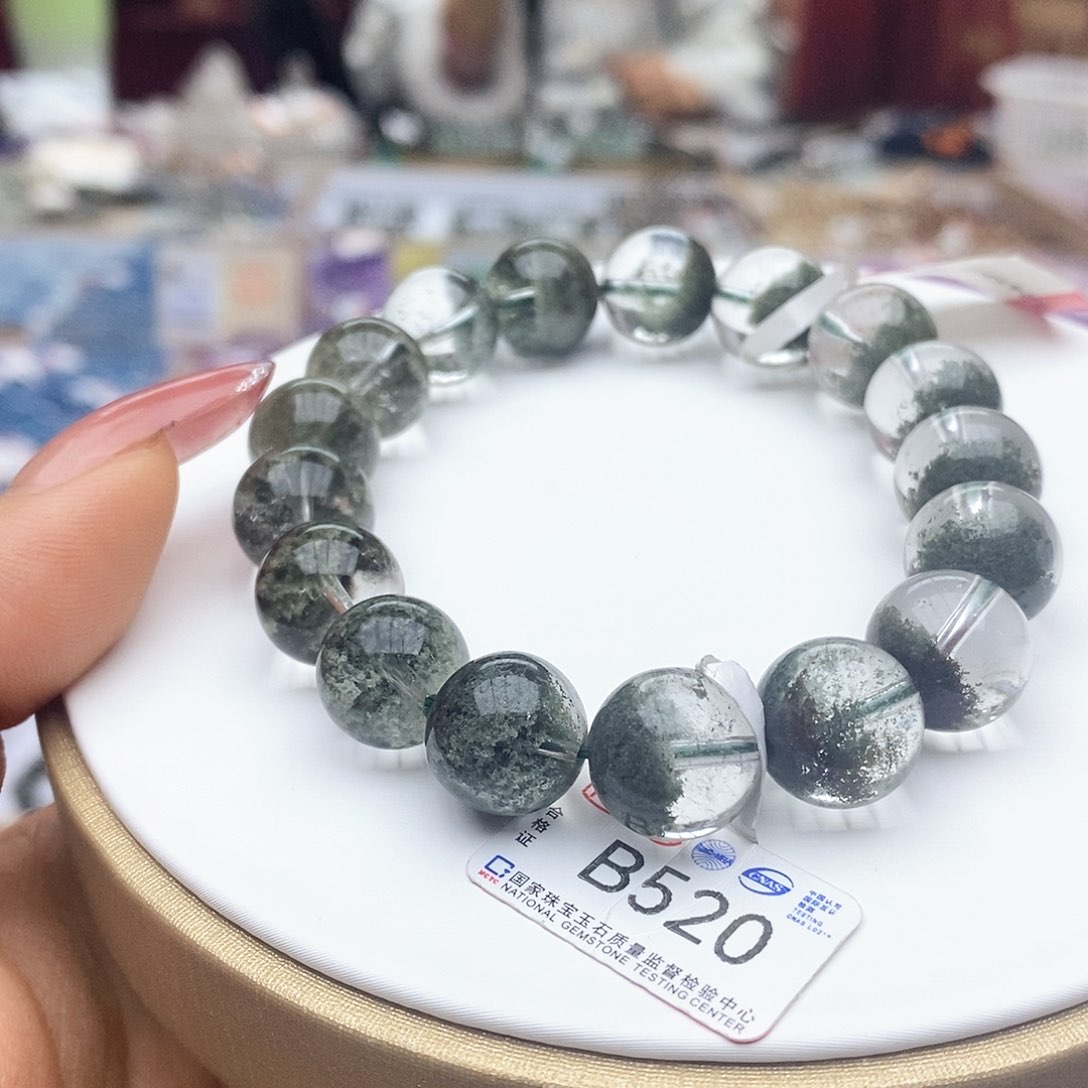 水晶手链未镶嵌B520聚宝盆12m巴西